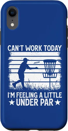 Vista 8 de iPhone 15 Can't Work Today I'm Feeling A Little Under Par - Disc Golf Case