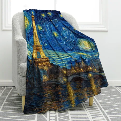 Vista 23 de Jekeno Regalos abstractos personalizados para mujeres y hombres, impresión de manta abstracta, manta personalizada con nombre, mantas de franela