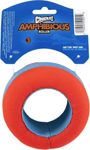 Vista 2 de Chuckit! Bola Mega Anfibio o Rodillo que Flota para Perros Medianos y Grandes