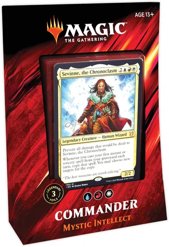 Vista 7 de Magic: The Gathering Commander 2019 Mazo Amenaza Sin Rostro Mazo de 100 Cartas Listo para Jugar 3 Comandantes Foil