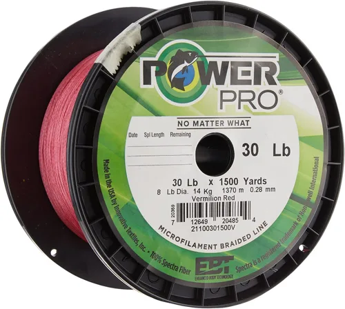 Vista 8 de Línea de pesca con costura de fibra Spectra Power Pro Multi