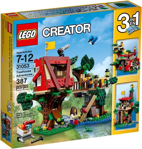 Vista 5 de LEGO Creator, Aventuras de la casa del árbol 31053, Juguete para construir