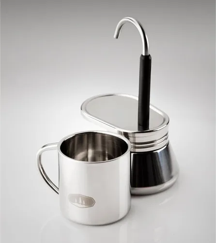 Vista 2 de GSI Outdoors, MiniEspresso Set Superior Backcountry Cookware desde 1985, 1 taza