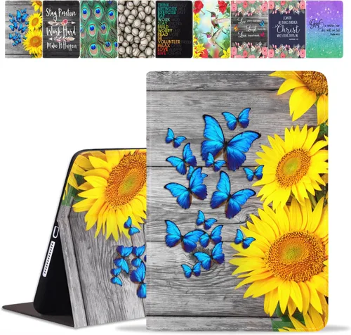 Vista 9 de Funda para iPad Mini 5/Mini 4, iPad Mini 1/2/3, Funda de piel sintética premium con función de encendido automático inteligente para iPad Mini 5ª/4ª