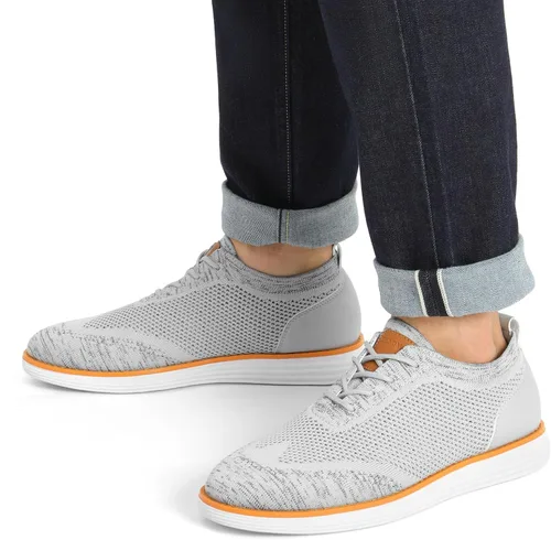 Vista 6 de Bruno Marc Zapatillas de malla para hombre Oxfords ligeras