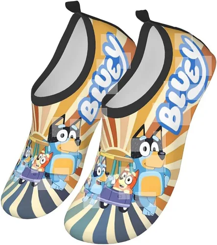 Vista 2 de NZHMZJK Zapatos de agua para niños y niñas, calcetines acuáticos de secado rápido, para natación, playa, yuga, ejercicio, deporte, piscina, camping