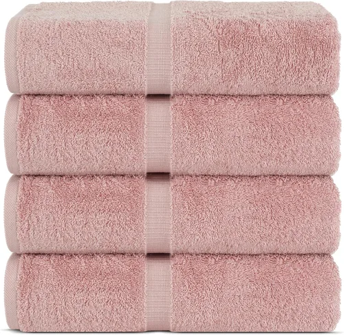 Vista 77 de Chakir Turkish Linens Toallas turcas de alta calidad 100% algodón para baño, toallas de baño grandes de 30 x 60 pulgadas (4 piezas, aguamarina)