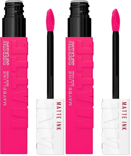 Vista 33 de Maybelline SuperStay - Lápiz labial líquido de tinta mate, “Mover”. 0.17 Oz liquidas 160 MOVER