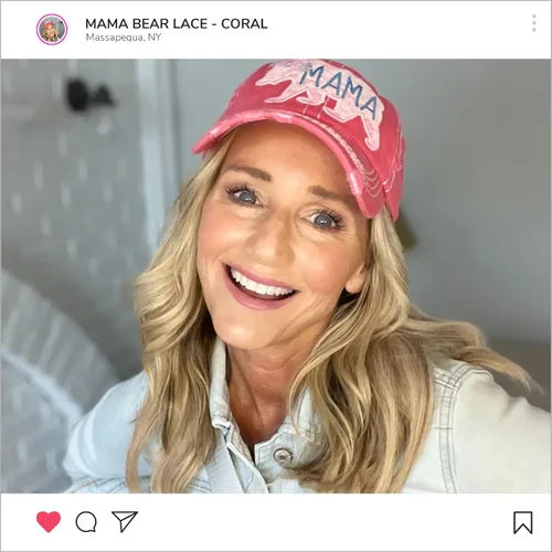 Vista 4 de Gorra de béisbol Funky Junque para mujer, estilo vintage, con parche bordado, con aspecto envejecido, sin estructura