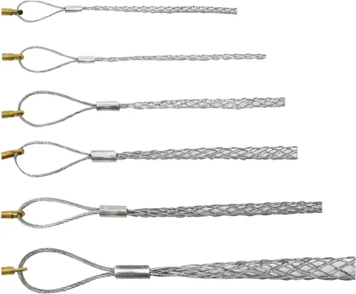 Vista 13 de Calcetines de extractor de cable de 0.472-0.591 in Calcetines de extractor de malla de alambre de agarre de malla de onda de cable de tracción