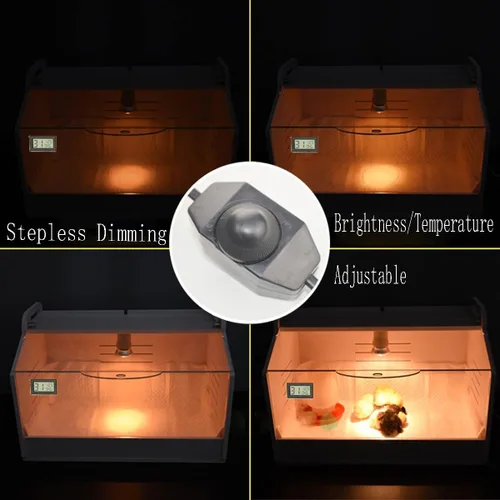 Vista 3 de Caja caliente inteligente para criadores, 10-30 pollitos y animales pequeños, incubadora manual, calentador de gallinero, jaula de criador