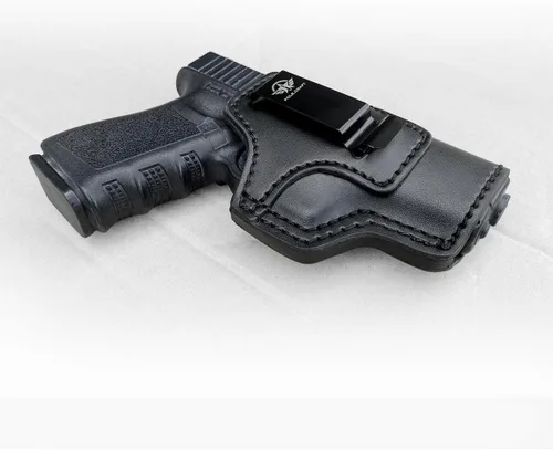 Vista 4 de Fundas de cuero para pistola: Glock 19 23 45 – Taurus G2C G2S G3C – S&W SD9VE M&P Shield 9MM – Ruger SECURITY-9 SR9C – Springfield HELLCAT Pro