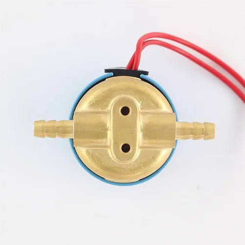 Vista 6 de Dia.5mm pipe plug type miniature normally closed control water, air solenoid valve，VITON sealing material,6~17bar DC 12V 24V 1Pcs(13bar Orifice