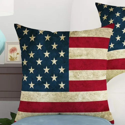 Vista 3 de Juego de 2 fundas de almohada decorativas cuadradas para decoración del hogar, fundas de almohada de 14 x 14 pulgadas para sofá, dormitorio