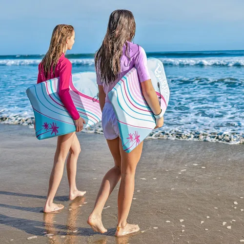 Vista 3 de Barbie™ Signature - Bodyboard de 36 pulgadas de Wavestorm Cubierta superior gráfica con parte inferior lisa de alta densidad para niños