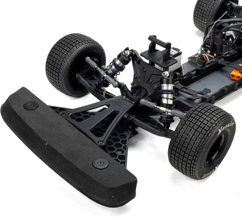 Vista 32 de Losi 22S RC Car Dirt Modelo tardío, azul, 1/10 2WD RTR Dirt Oval
