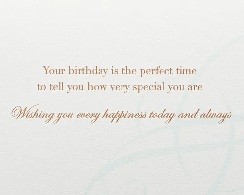 Vista 3 de Papyrus Tarjeta de cumpleaños (hoy y siempre)