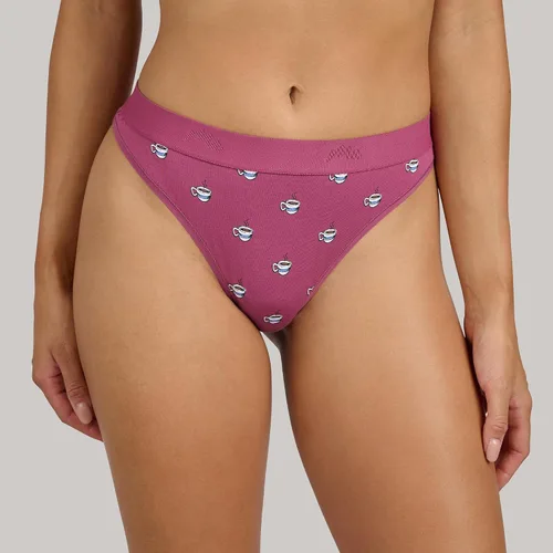 Vista 6 de MeUndies Tanga de algodón elástico para mujer - Bragas cómodas - Tela exclusiva de Tienda