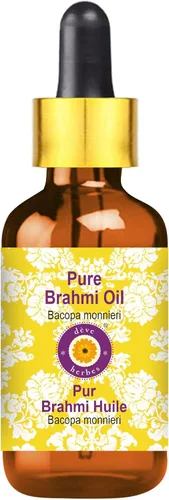 Vista 7 de dève herbes Aceite de Brahmi puro (Bacopa monnieri) con cuentagotas de vidrio 0.3 fl oz (0.33 oz)