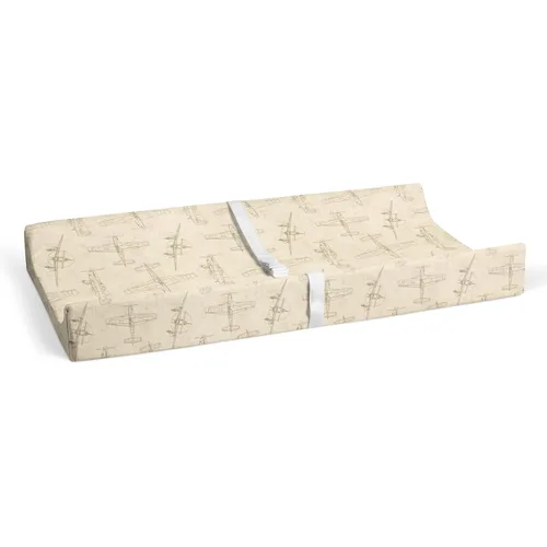 Vista 7 de Airplanes - Funda para cambiador de bebé (16 x 32 pulgadas)