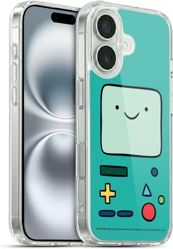 Vista 8 de Head Case Designs Funda de gel suave con licencia oficial de Adventure Time BMO Graphics compatible con Apple iPhone 7 Plus/iPhone 8 Plus
