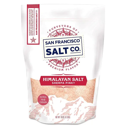 Vista 11 de Sherpa Pink Sal del Himalaya – Grano extrafino, 2 libras. Totalmente natural, sin gluten, sin aditivos Perfecto para cocinar y recetas diarias
