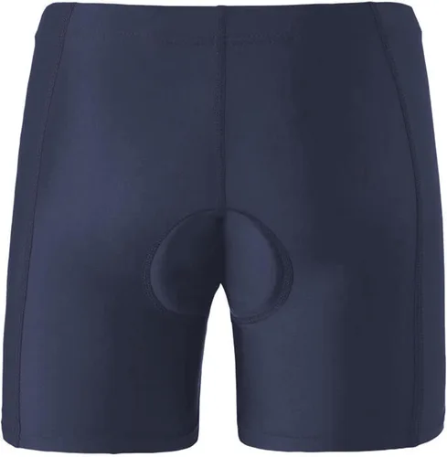 Vista 2 de KID1234 Pantalones de ciclismo para niños, pantalones cortos acolchados 3D, pantalones cortos de ciclismo para niñas, pantalones cortos negros