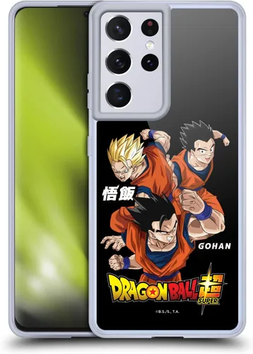 Vista 55 de Head Case Designs Funda de gel con licencia oficial de Dragon Ball Super Group Future Trunks Arc Characters [protección de grado militar] compatible