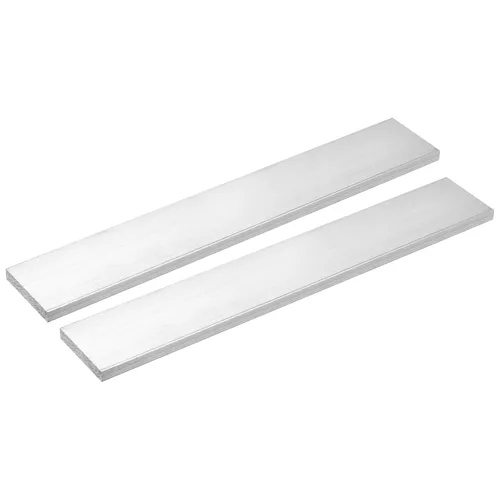 Vista 31 de uxcell Barra plana cuadrada de aluminio, 1-1/2" de espesor 1-1/2" de ancho 12" de longitud Barra cuadrada de aluminio 6061, placa plana de aluminio