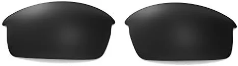 Vista 3 de Walleva Lentes de repuesto polarizadas negras para gafas de sol Oakley Bottlecap, Negro - Polarizado