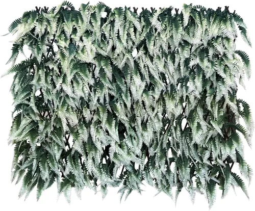 Vista 38 de Pantalla de Privacidad de Cerca Expandible para Balcón, Patio Exterior, Panel Decorativo de Cercado de Hiedra Artificial, Setos Artificiales