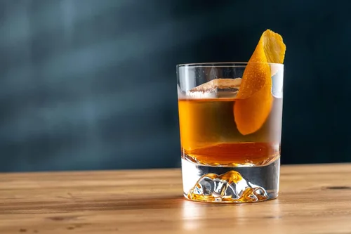 Vista 6 de Amehla "Foundation Crystal Rocks - Vasos de whisky de 10 onzas con base pesada montañas, vaso de whisky de montaña para bourbon - Elegante vaso