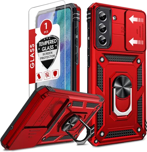 Vista 165 de LeYi Funda para Moto G Stylus 2022 4G (no compatible con 5G), funda para Moto G Stylus con 2 protectores de pantalla, funda protectora de grado Oro