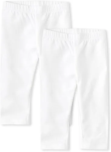 Vista 8 de The Children's Place - Leggings capri para bebé niña (2 unidades)