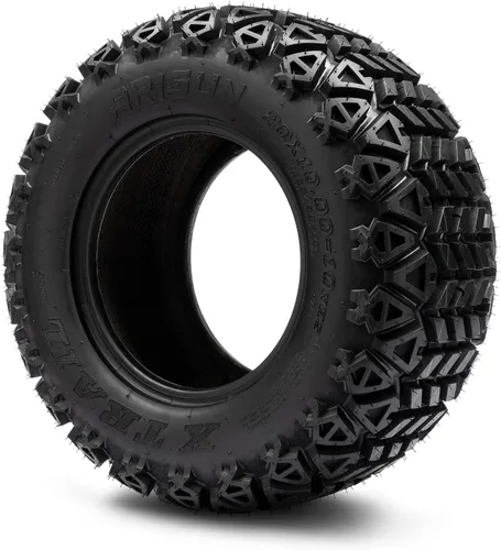 Vista 2 de Arisun X-Trail 20x10-10 DOT - Neumático para carrito de golf todo terreno (6 capas), juego de cuatro Set de cuatro