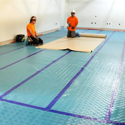 Vista 4 de Trimaco Aqua Shield - Cinta de costura para protección de superficies, 2.835 in x 180.4 ft