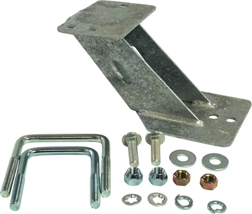 Vista 2 de Tie Down Portador de neumáticos de repuesto de montaje lateral galvanizado