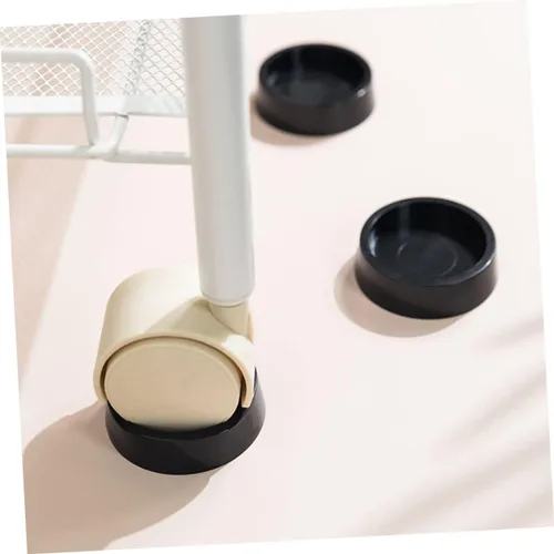 Vista 8 de DOITOOL 2 sets protectores de patas de silla accesorios muebles ruedas tazas para suelos duros ruedas de goma 2 unids*2