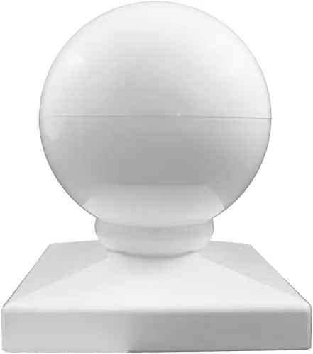 Vista 2 de Weatherables Tapa de poste de 5 x 5 – Cubierta de vinilo resistente a la intemperie para exteriores para una durabilidad duradera y fácil