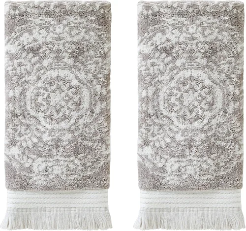 Vista 9 de SKL Home by Saturday Knight Ltd. Carrick Medallion - Toalla de baño 100% algodón turco