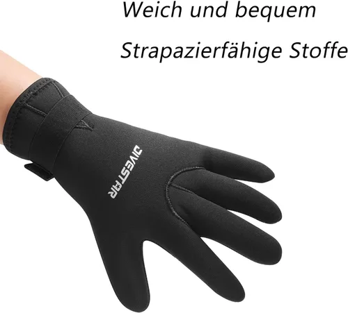 Vista 4 de Skyone Guantes de neopreno para buceo, guantes de buceo, guantes de surf de 0.118 pulgadas, 0.198 pulgadas, para hombres, mujeres, niños, térmicos