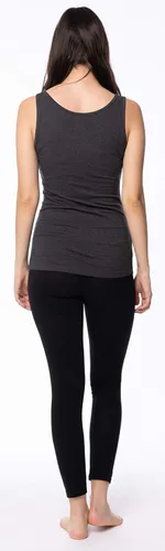 Vista 3 de Sexy Basics Paquete de 5 camisetas sin mangas PowerFlex con espalda cruzada para mujer de algodón de elastano y color elástico