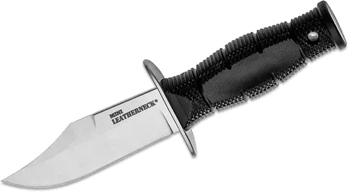 Vista 2 de Cold Steel Mini Leatherneck Clip Point Compacto Ligero 3.5" Cuchillo de Hoja Fija de Acero 8CR13MOV para Caza y Utilidad al Aire Libre, Mango