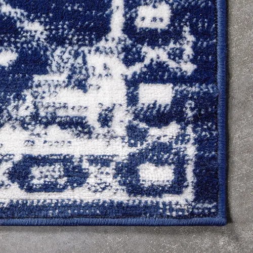 Vista 17 de Well Woven - Alfombra tejida estilo vintage con diseño de medallón, 68 x 120 cm