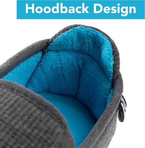 Vista 4 de RockDove Pantuflas con capucha de dos tonos para mujer con plantilla extraíble