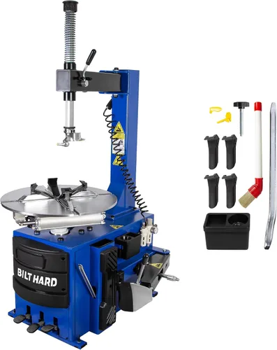 Vista 2 de BILT HARD 110V 2.0HP - Máquina Cambiadora de Neumáticos y Equilibradora de Ruedas Combo, Abrazadera de Borde, Cambiador de Neumáticos con Brazo