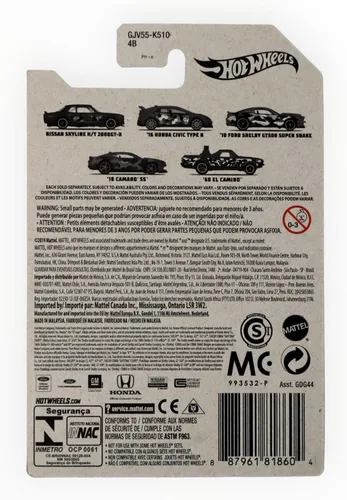 Vista 2 de Hot Wheels Ford Shelby GT 500 Ford Shelby GT 500 Coche a escala 1:64, regalo para coleccionistas y niños a partir de 3 años