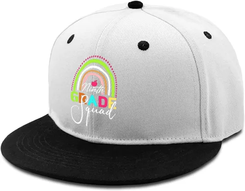Vista 9 de minte Grade Squads Sun hat Funny hat White Womens Baseball hat Gifts for Daughter Workout Hat