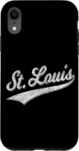 Vista 24 de Funda para iPhone 12 Pro Max ST. LOUIS MISSOURI VARSITY SCRIPT SPORTS JERSEY