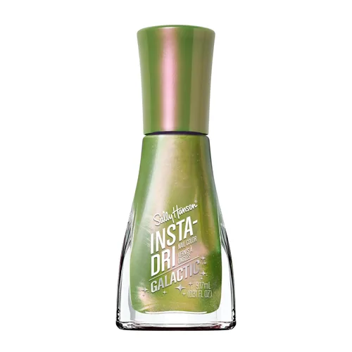 Vista 23 de Sally Hansen Insta-Dri Holo-Glow Esmalte de uñas Secado rápido, larga duración, brillo sin rayas Semi-opaco y brillante 104 All That Shimmers